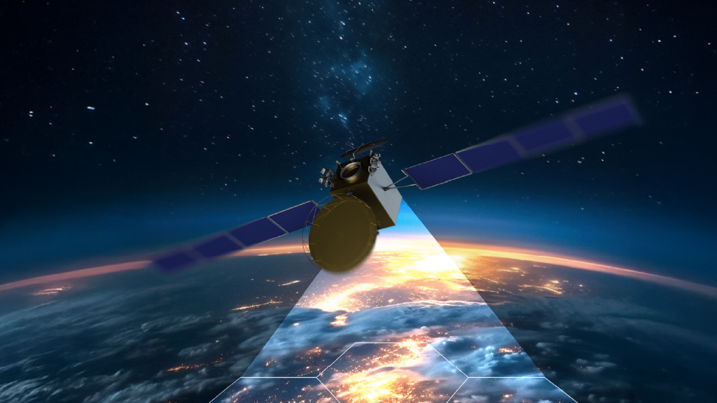 ReOrbitin satelliitti avaruudessa